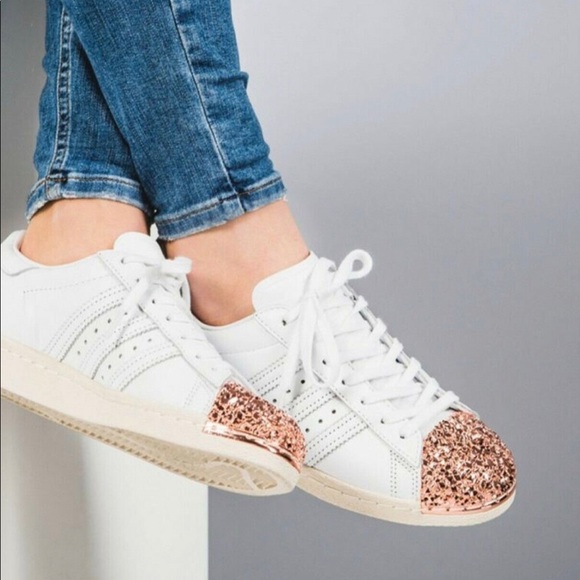 Adidas Superstar Rose Gold Metal toe-cap - Picture 4 of 8
